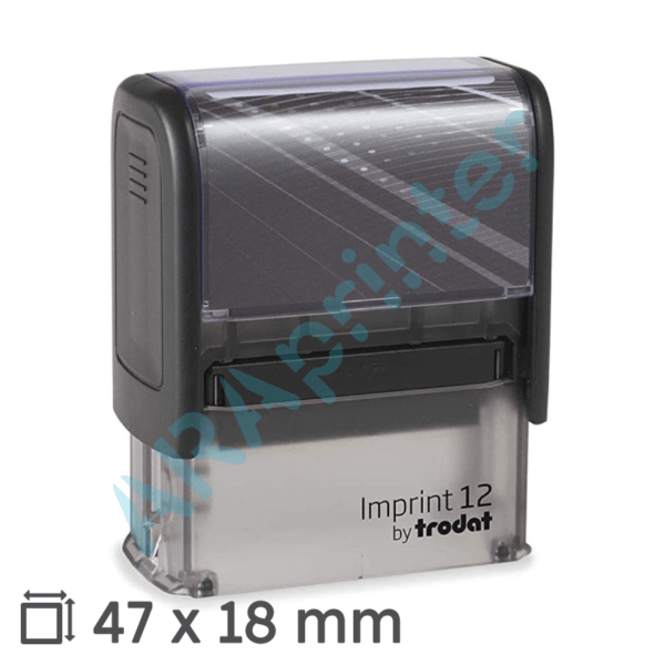 Sello de caucho Imprint Serie 12