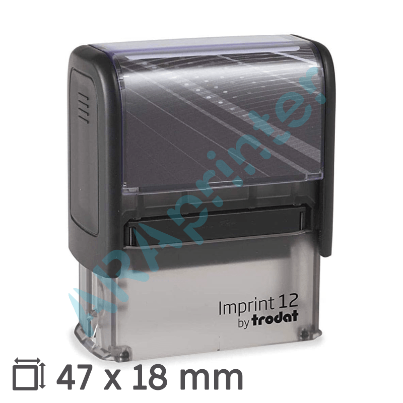 Sello de caucho Imprint Serie 12
