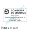 Muestra impresa sello de caucho Trodat Professional 5203