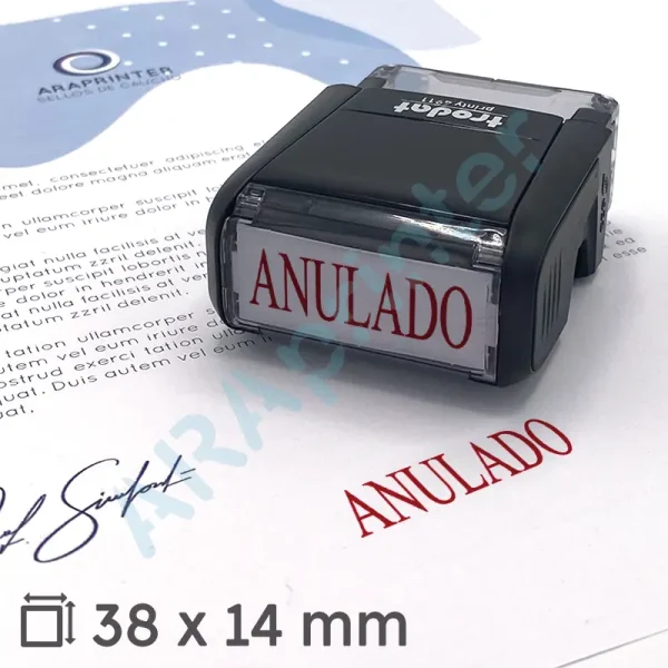 Fórmula comercial Anulado
