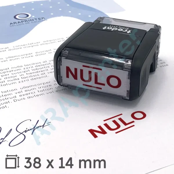 Fórmula comercial nulo