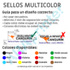 Guía para la fabricación de sellos multicolor
