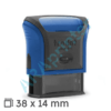 Sello Printy 4911 azul