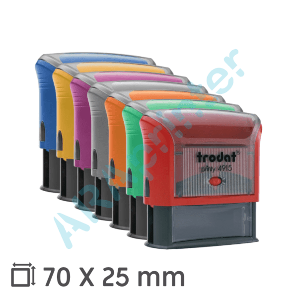 Sello de caucho de colores Trodat Printy 4915