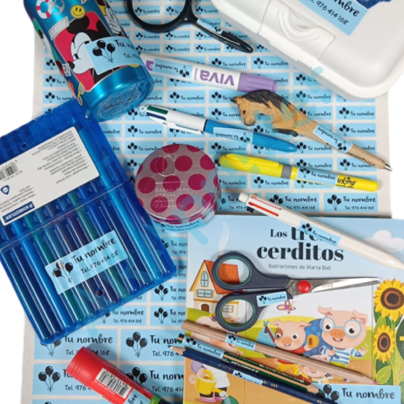 Adhesivos escolares flexibles